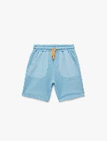 Resim Koton Erkek Çocuk Kot&Kanvas Şort 6SKB40073TK