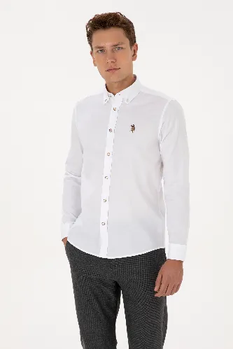 Resim 2225466 Cedcolor025K U.S Polo Assn. Erkek Uzun Kol Gömlek