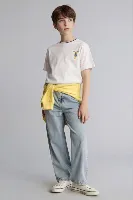 Resim Defacto Erkek Çocuk T-shirt H2951A8/WT34