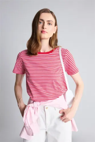 Resim Defacto Kadın T-shirt H9315AX/RD117