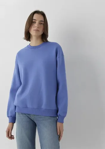 Resim Mavi Kadın Sweatshirt M1610198-70662