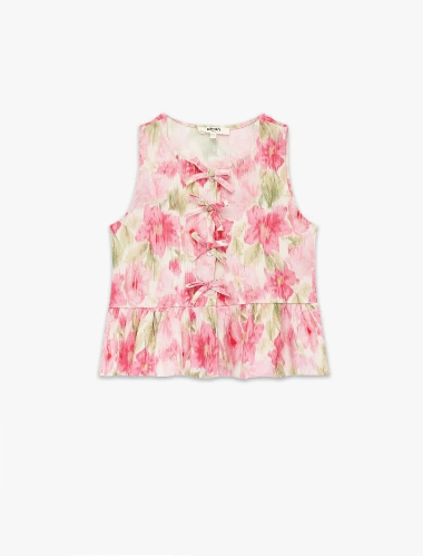 Resim Koton Kız Çocuk Bluz 6SKG60004EW