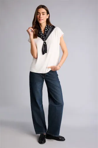 Resim Defacto Kadın T-Shirt H4373Ax/Wt34