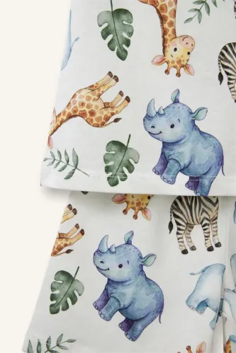 Resim Defacto Erkek Bebek Pijama Takım H4032A5/ER233