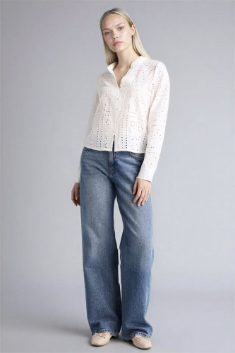 Resim Defacto Kadın Gömlek G0066AX/WT18