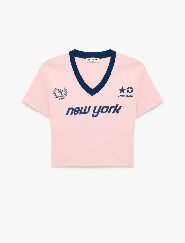 Resim Koton Kadın T-shirt 6SAL10891IK