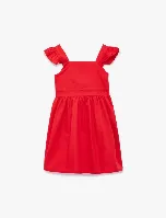 Resim Koton Kız Bebek Elbise 6SMG80039AW