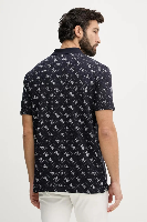 Resim Guess  Erkek  T-shirt M6GP04K3073-FBDB Ss All Over 4G Jacqaurd Polo