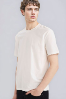 Resim Defacto Erkek T-shirt V7699AZ/WT32