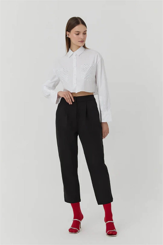 Resim QUZU Kadın Kanvas Pantolon