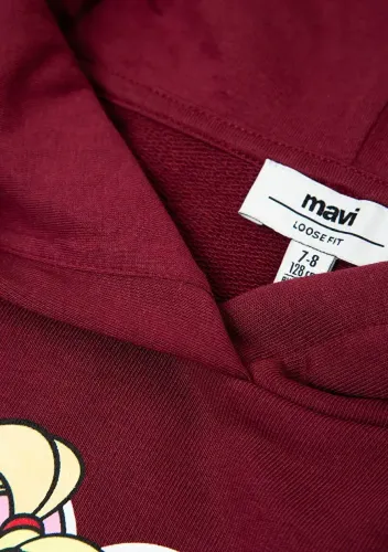 Resim Mavi Kız Çocuk Sweat M7S10214-70393
