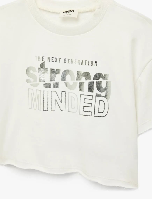 Resim Koton Kız Çocuk T-shirt 6SKG10173AK