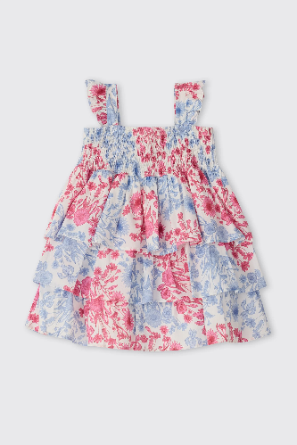 Resim Panço Kız Bebek Elbise / Tulum