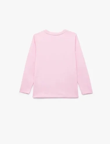 Resim Koton Kız Çocuk T-shirt 7WKG10065AK