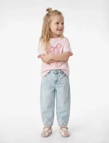 Resim Koton Kız Bebek T-shirt 6SMG10032AK