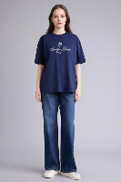 Resim Defacto Kadın T-shirt H1406AX/NV251