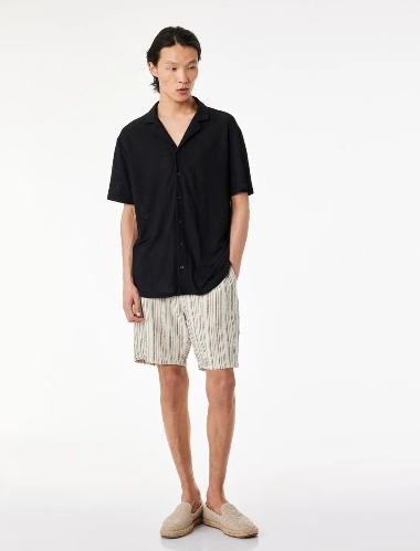 Resim Koton Erkek Kot&Kanvas Şort 6SAM40016HW