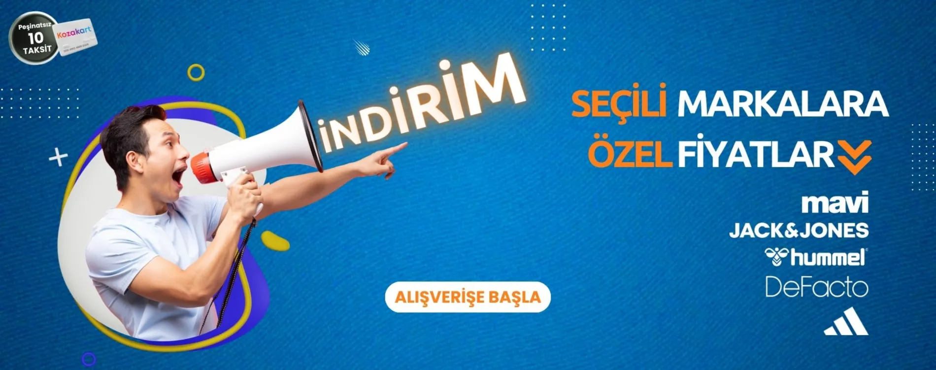 Seçili Markalara Özel İndirim Web