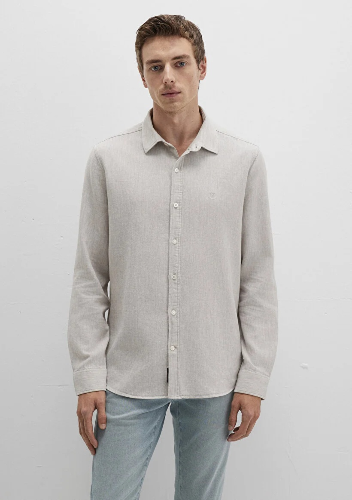 Resim Mavi Uzun Kol Erkek Gömlek M0211656-70145