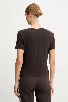 Resim Guess Athleisure  Kadın  T-shirt V6RI17KD741-A10K Sonıa Cn Ss T-Shırt