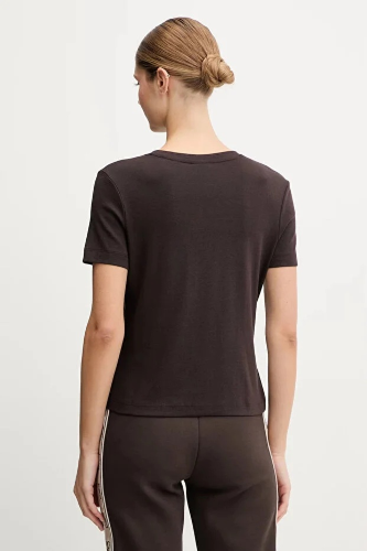 Resim Guess Athleisure  Kadın  T-shirt V6RI17KD741-A10K Sonıa Cn Ss T-Shırt