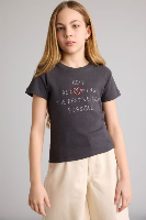 Resim Defacto Kız Çocuk T-shirt H5294A8/AR138