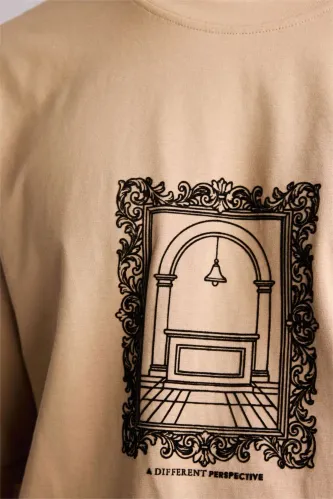 Resim Defacto Erkek T-shirt G5578AX/BG716