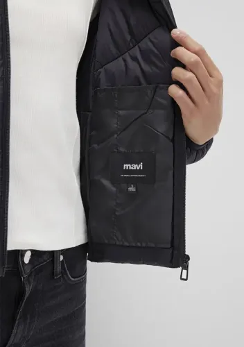 Resim Mavi Kadın Mont M110698-900