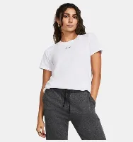 Resim Under Armour Ua Rival Core Ss Kadın T-Shirt 1383648-100