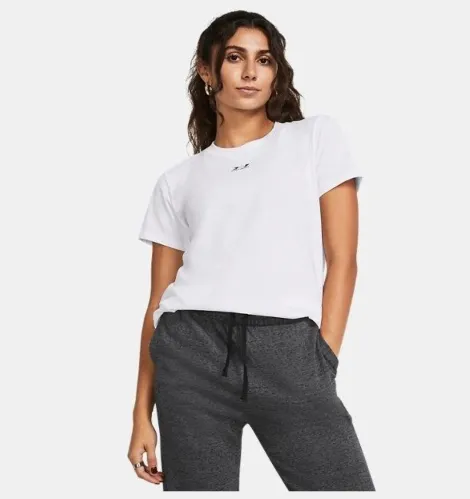Resim Under Armour Ua Rival Core Ss Kadın T-Shirt 1383648-100