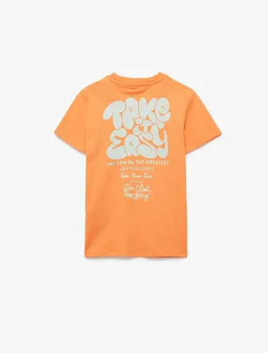 Resim Koton Erkek Çocuk T-shirt 6SKB10406TK
