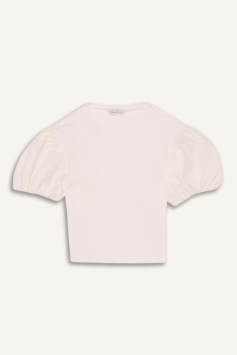 Resim Defacto Kız Çocuk T-shirt G7592A8/ER105