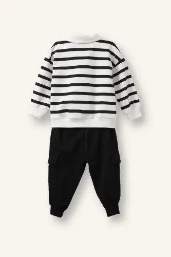 Resim Defacto  Erkek Bebek Sweat Takım I0148A5/BK81
