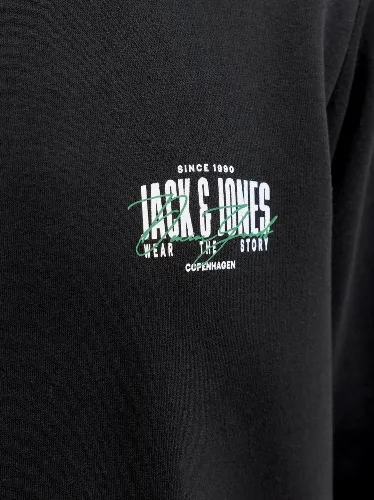 Resim Jack & Jones Jjaero Sweat Crew Neck Erkek Sweat 12298492