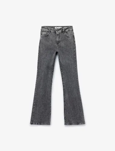 Resim Koton Kadın Jean Pantolon 7WAL40019MD