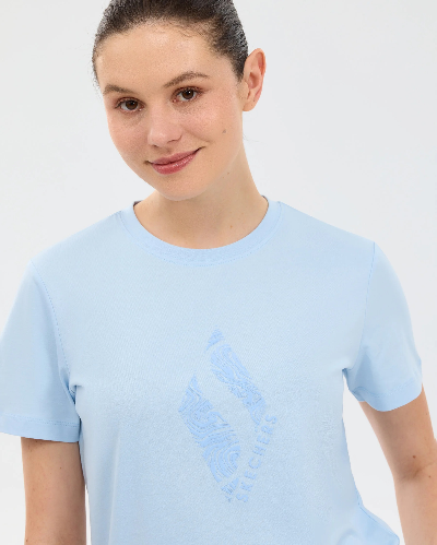 Resim Skechers  W Regular Fit Graphic Kadın T-shirt S2610057-0721