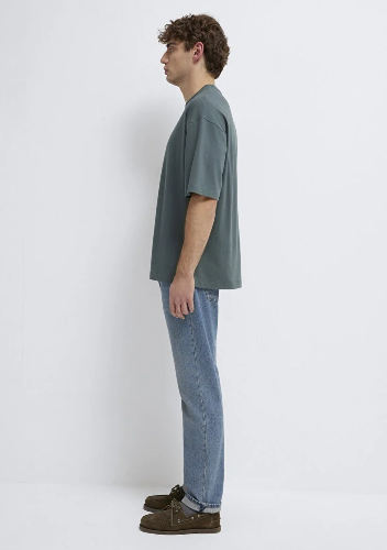 Resim Mavi Erkek T-shirt M0613113-71598