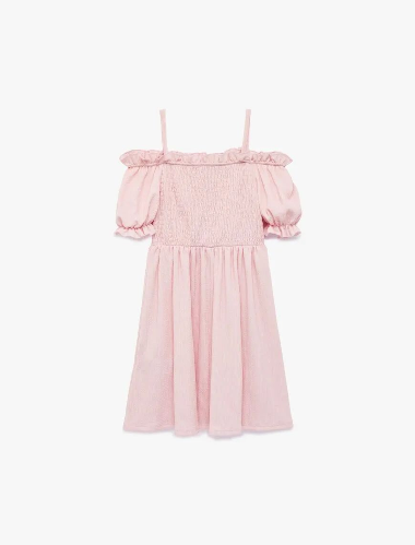 Resim Koton Kız Çocuk Elbise 6SKG80034AK