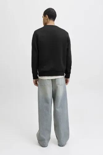 Resim Jack & Jones Jjmakoto Sweat Crew Neck Erkek Sweat 12278601
