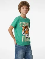 Resim Koton Erkek Çocuk T-shirt 6SKB10012TK