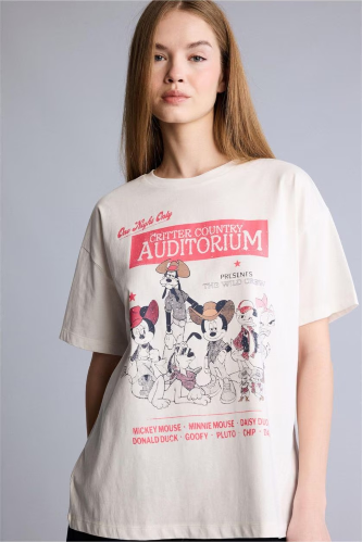 Resim Defacto Kadın T-shirt H6817AX/ER103