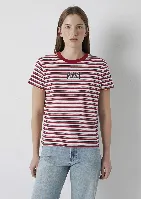 Resim Mavi Kadın T-shirt M1614397-91112