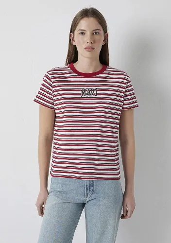 Resim Mavi Kadın T-shirt M1614397-91112