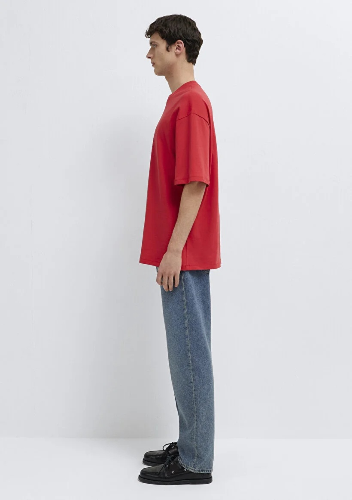 Resim Mavi Erkek T-shirt M0613376-70428