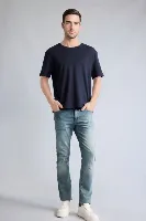 Resim Defacto Erkek T-shirt G7059AX/NV64