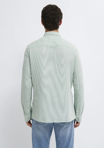 Resim Mavi Erkek Uzun Kol Gömlek M0211899-71909