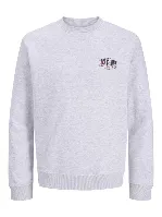 Resim Jack & Jones Jjaero Sweat Crew Neck Erkek Sweat 12298492