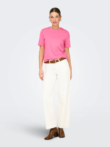 Resim Only Onlfreja Lıfe S/S Top Box Cc Jrs Noos Kadın T-Shirt 15367970