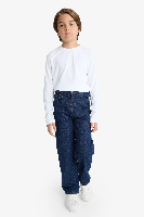 Resim Defacto Erkek Çocuk  Jean Pantolon F2258A8/NM34