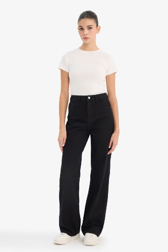 Resim Defacto Kadın Jean Pantolon E9125AX/NM40